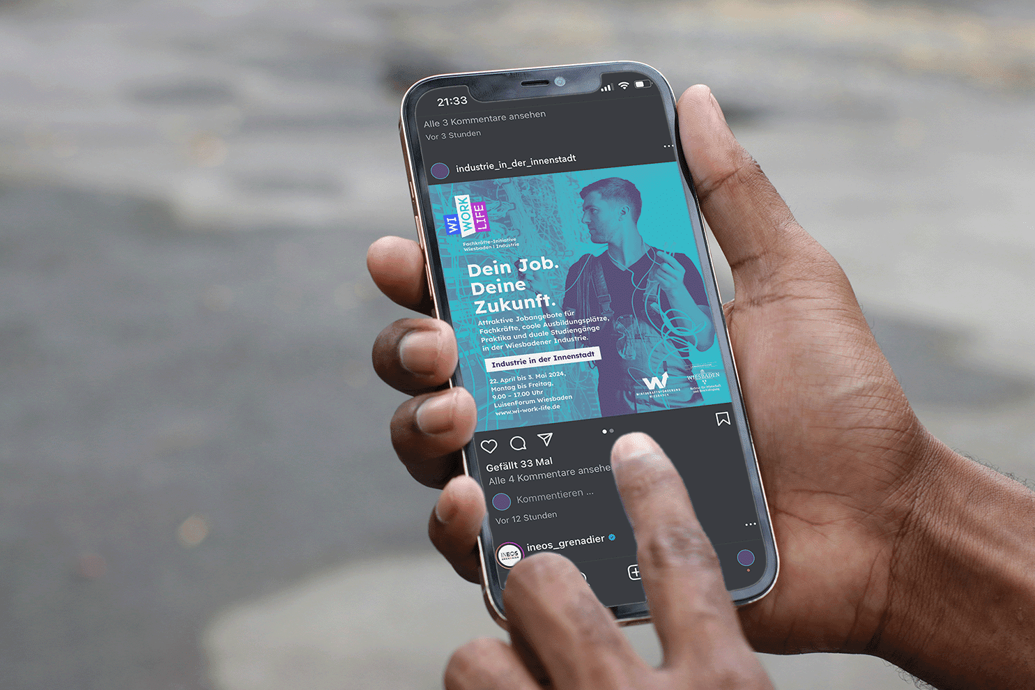 WiWorkLife Social Media Kampagne